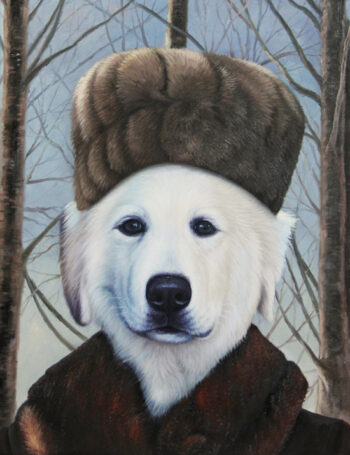 the russian pet painting splendid beast