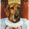 queen dog painting