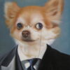Dog Painting Teddy Roosevelt