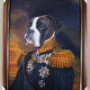 archduke framed dog painting splendid beast