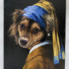 dog with pearl earring painting
