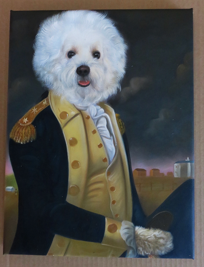 custom dog paintings
