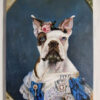 princess of wales dog oil painting splendid beast