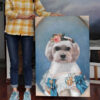 princess of wales huge dog painting