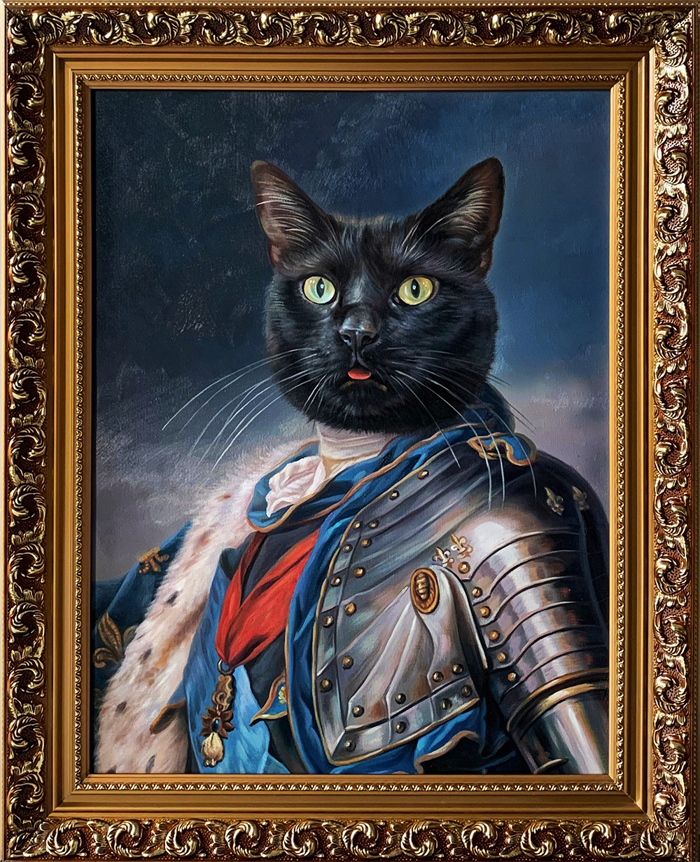 Framed cheap cat pictures