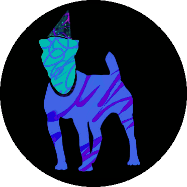 Splendid Beast Tie-Dye Logo gif